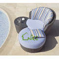 SL- (67) moderne Freizeit Outdoor Rattan verwendet Chaiselongue